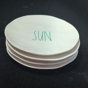 Rae Dunn Summertime Snack Plates